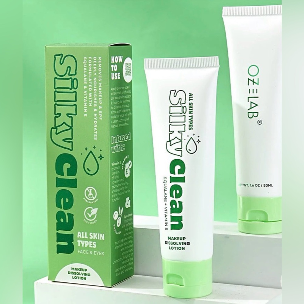 Silky Clean Makeup Dissolving Lotion